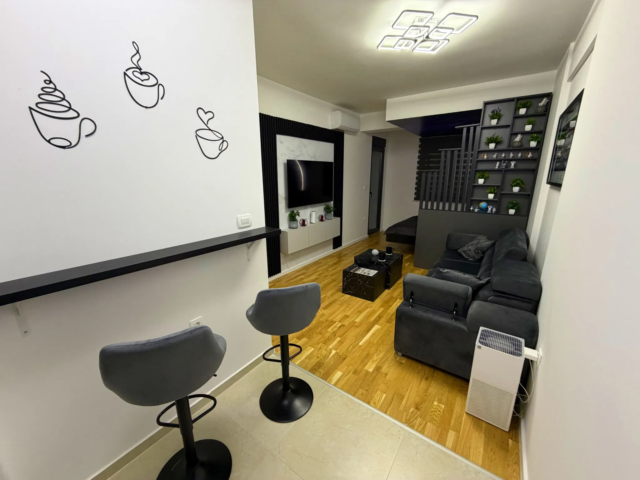 Enterijer Predsjedničkog apartmana Apollo 11 u Podgorici